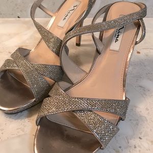 Nina glitter high heels